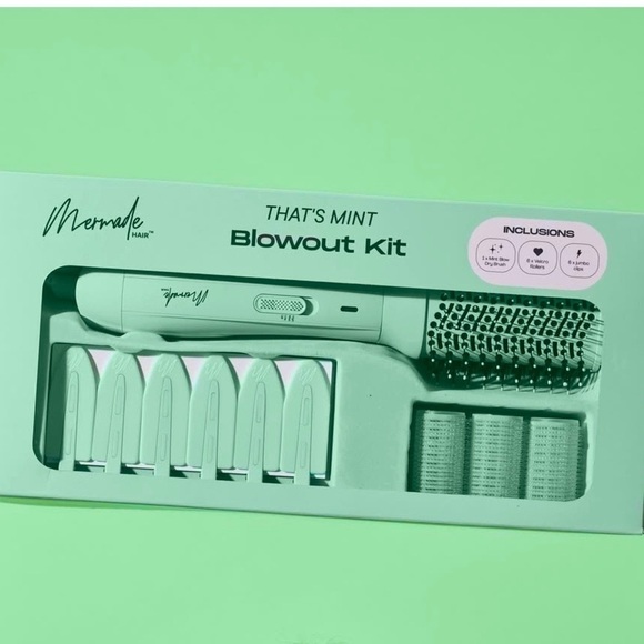 mermade Accessories - Mermade Hair That's Mint blowout Kit